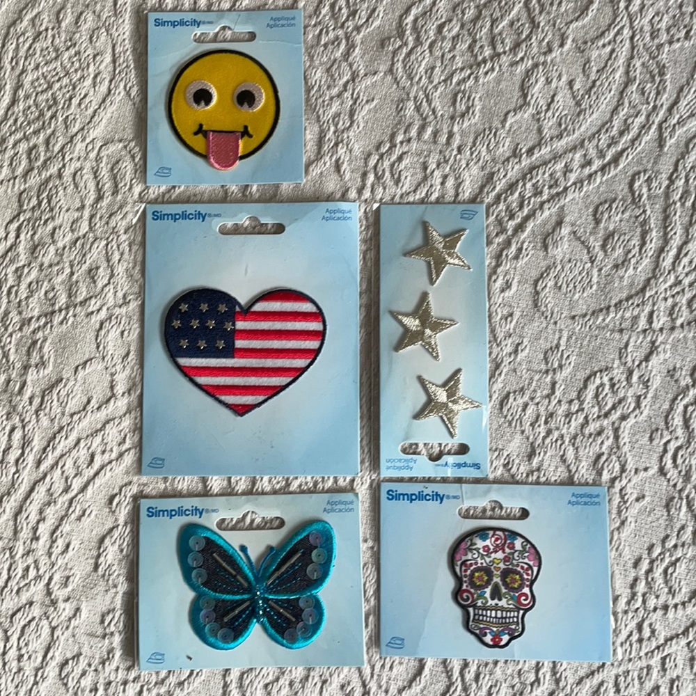 Simplicity Iron on Patches